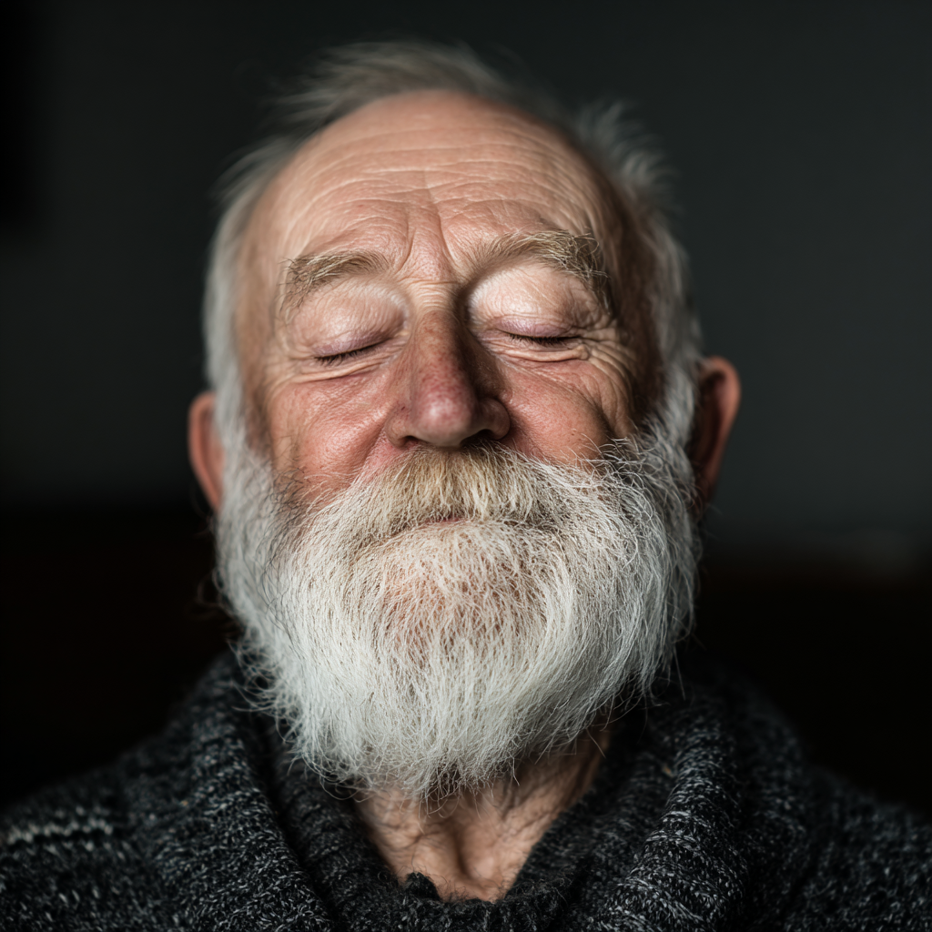 Uśmiechnięci dorośli Polacy w parku ćwiczący techniki oddechowe w grupie, otoczeni naturalnym krajobrazem